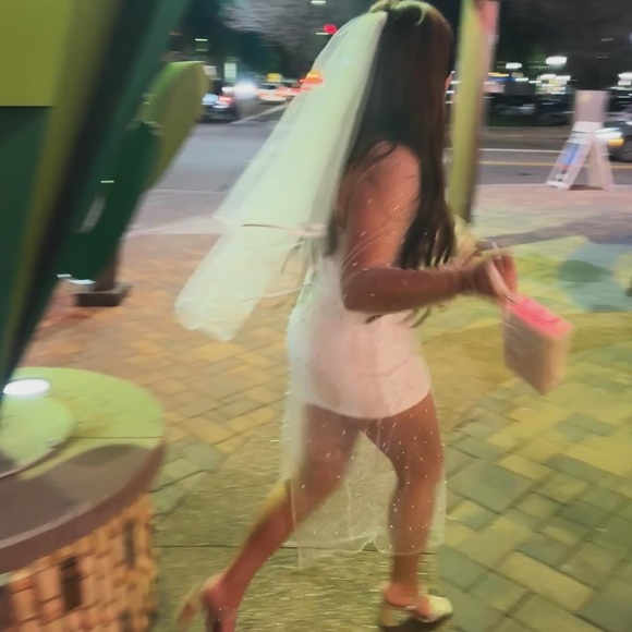 Lulus Rhinestone Pearl Coverup - Picture 3 of 4